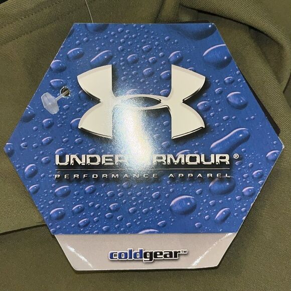 New Coldgear Under Armour Thick Fitted Stretch Ski Compression LS T Shirt XXL - Picture 5 of 6